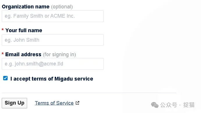 填写你的Email地址