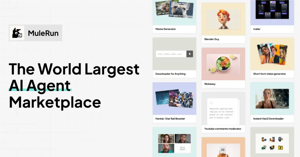 MuleRun：AI 代理市场的革命者
